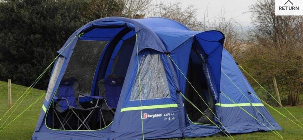 Berghaus Air 4 inflatable tent | in 